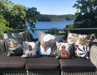 Sitzsäcke und Kissen