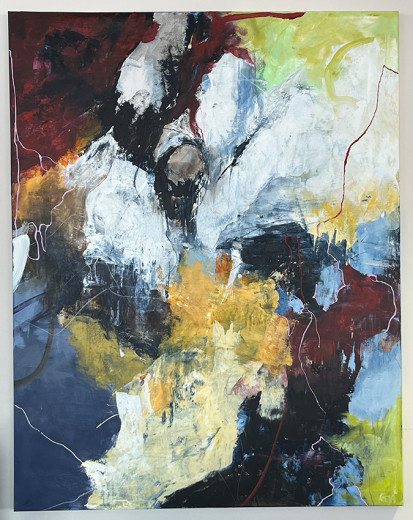 APPEAL, Gemälde 118 x 150cm, Künstlerin: FREJA