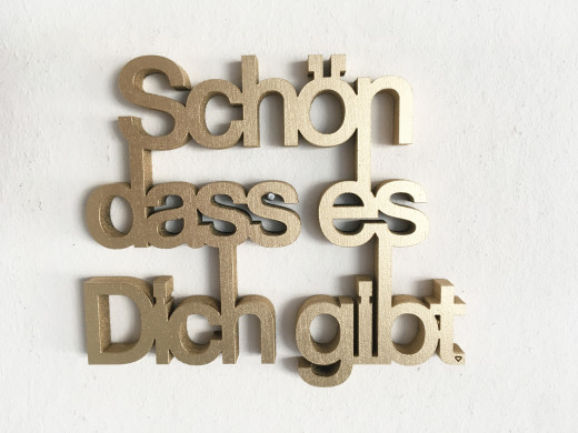 SCHÖN DAS ES DICH GIBT, Gold
