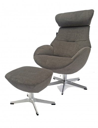 GLOBE Sessel u. Hocker, VELVETY Mole