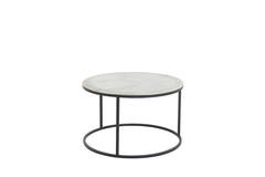 TALCA Couchtisch 2-tlg. vernickelt D.75 / 67cm