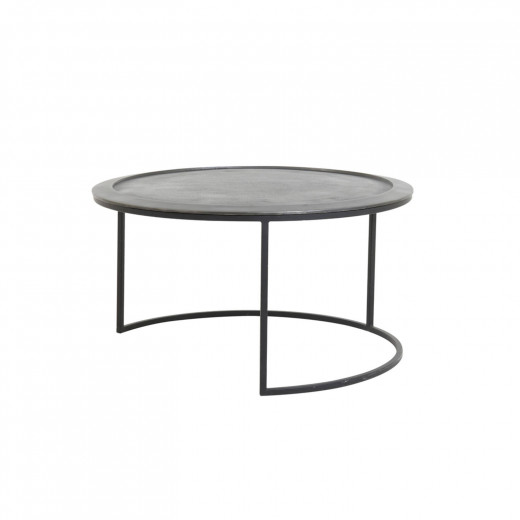 TALCA Couchtisch-Set2-tlg, 60/37 + 78/41cm, Lote Antik