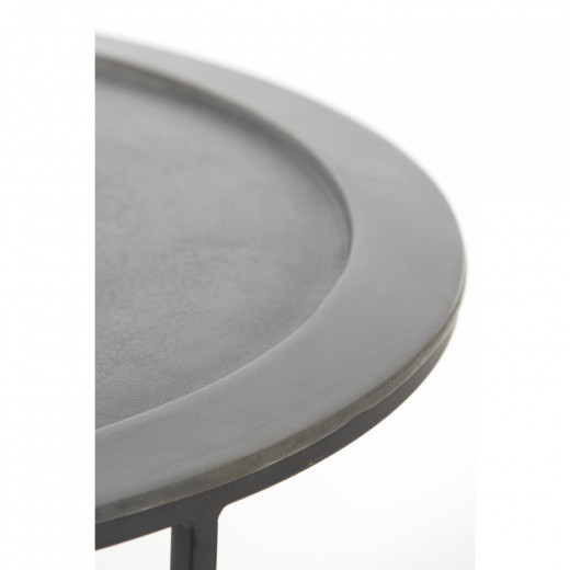 TALCA Couchtisch-Set2-tlg, 60/37 + 78/41cm, Lote Antik