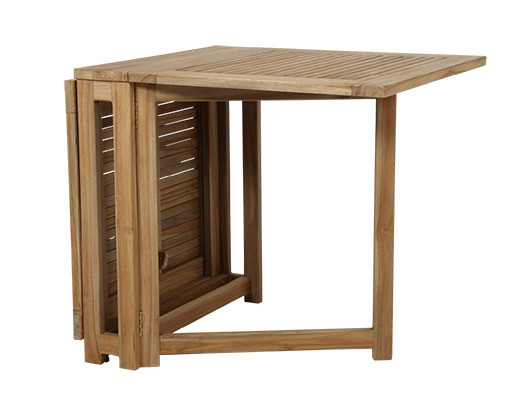 TURIN GATELEG Esstisch Teakholz natur, klappbar