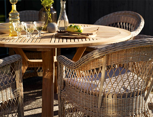 CIRCUS, Tisch rund 150cm, Teakholz