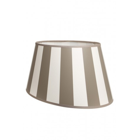 Schirm oval 25-15-15 cm, KING taupe