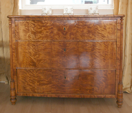Kommode Birke um 1855/60