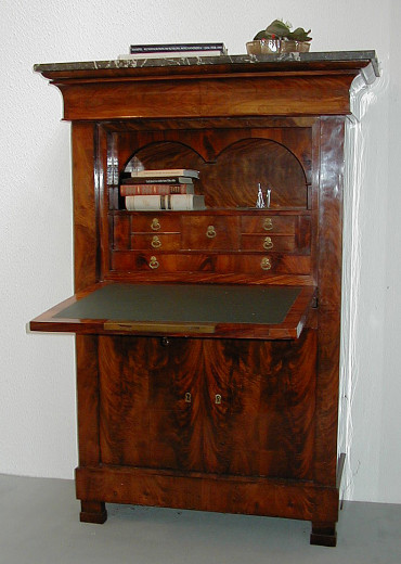 Schreibschrank Mahagoni um 1820/30