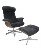 TIMEOUT Konfigurator für Sessel + Hocker in Schaffell