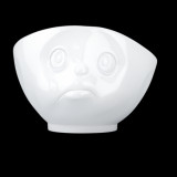 Müsli-Schale weiss, mit Gesicht, 500ml