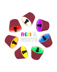 TOP Flaschenleuchte RGB rot 1,5W LED, akkubetrieben, dimmbar