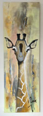 GIRAF DAY, Gemälde  50x150cm  Künstler GADE