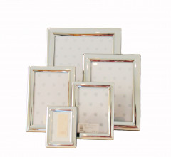 BASEL, Foto- / Bilderrahmen, versilbert, anlaufgeschützt